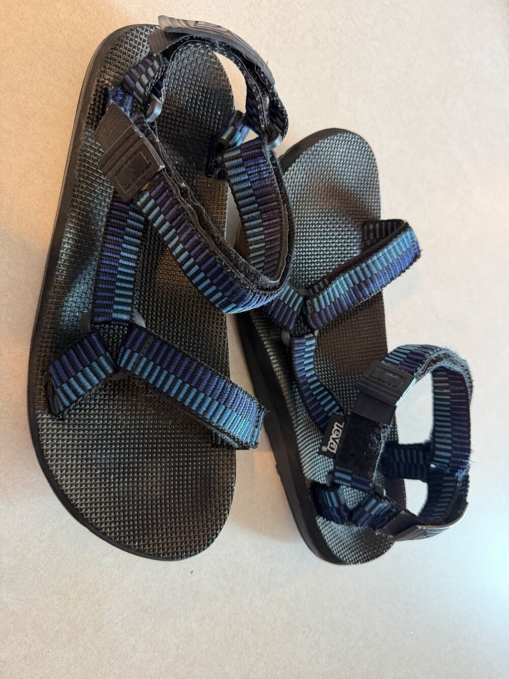 Vintage Teva Terradactyl Blue Sport Trail Sandals Festival Hippy Men’s Size 11